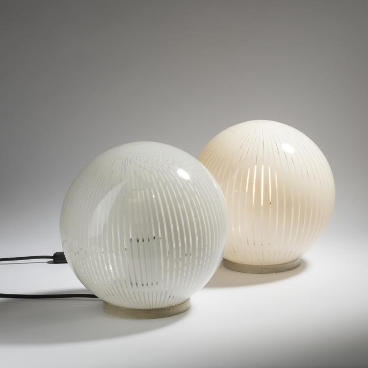 Bild 2 zu Objekt, Sechs Tischleuchten, 1960er Jahre, Massimo Vignelli, Venini & C., Murano, 152A 161