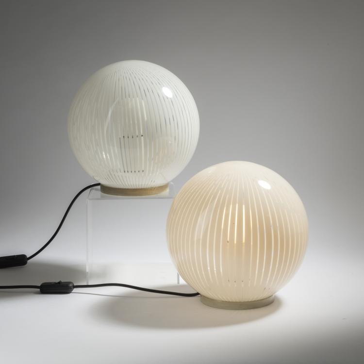 Bild 3 zu Objekt, Sechs Tischleuchten, 1960er Jahre, Massimo Vignelli, Venini & C., Murano, 152A 161