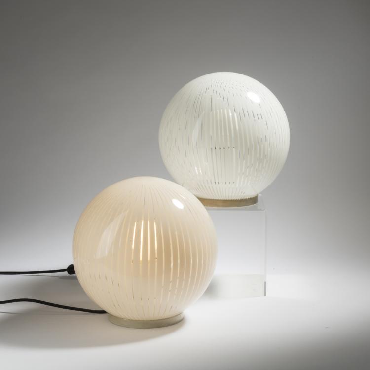 Bild 4 zu Objekt, Sechs Tischleuchten, 1960er Jahre, Massimo Vignelli, Venini & C., Murano, 152A 161