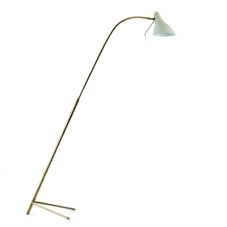 Hauptbild zu Objekt, Floor lamp, c. 1955, Giuseppe Ostuni (attributed), Oluce, Mailand (zugeschrieben), 152A 63