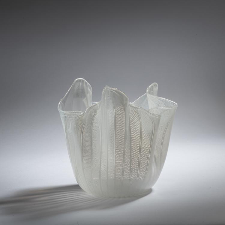 Bild 2 zu Objekt, 'Fazzoletto' vase, c. 1950, Fulvio Bianconi, Venini & C., Murano, 152C 638