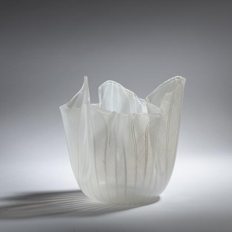 Bild 3 zu Objekt, 'Fazzoletto' vase, c. 1950, Fulvio Bianconi, Venini & C., Murano, 152C 638