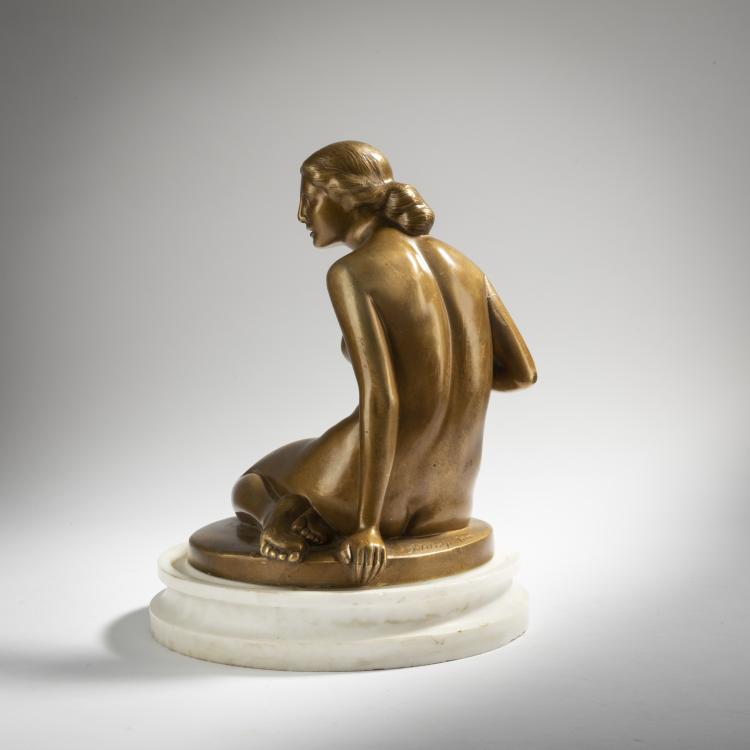 Bild 1 zu Objekt, Seated female nude, c. 1920, Gerhard Schliepstein, 153C 466