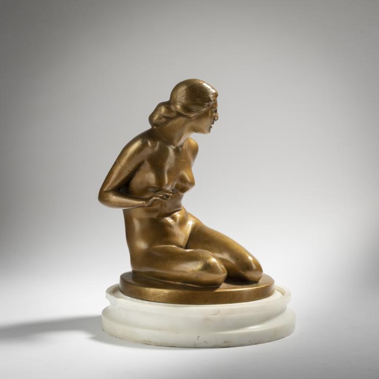 Bild 2 zu Objekt, Seated female nude, c. 1920, Gerhard Schliepstein, 153C 466