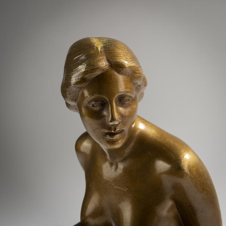 Bild 3 zu Objekt, Seated female nude, c. 1920, Gerhard Schliepstein, 153C 466