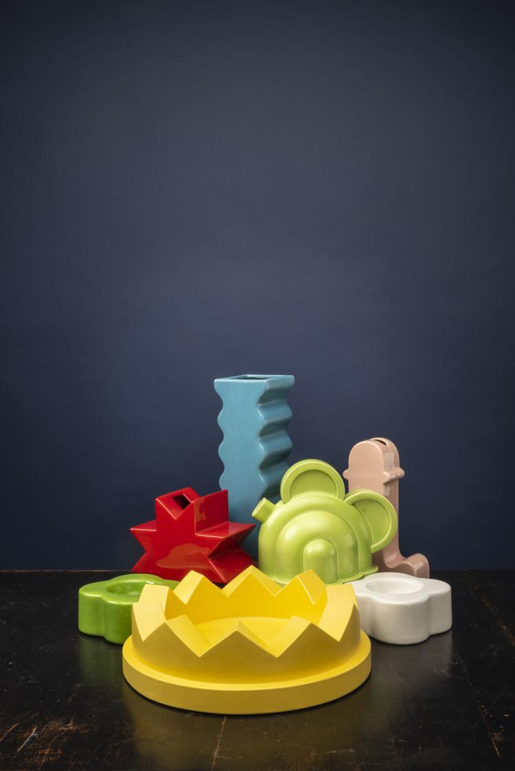 Bild 5 zu Objekt, Teekanne 'Basilico' aus der Serie 'Indian Memories', 1972, Ettore Sottsass, Alessio Sarri, Sesto Fiorentino, 152A 143