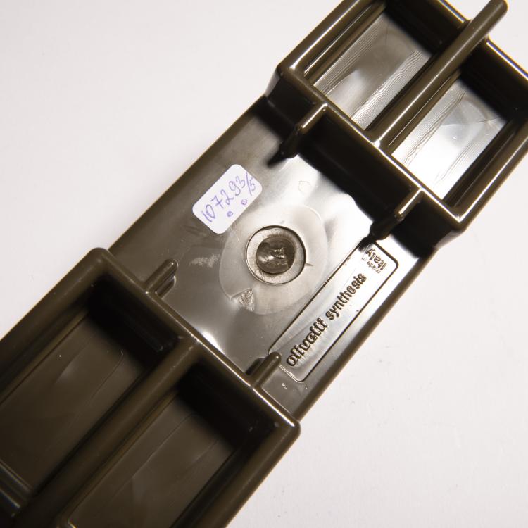 Bild 4 zu Objekt, Ablageset f&uuml;r Arbeitstisch aus der Serie 'Synthesis 45', 1973, Ettore Sottsass, Olivetti, Ivrea, 152A 275