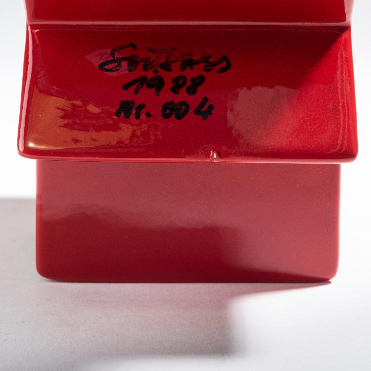 Bild 3 zu Objekt, 'Hsing' vase, 1968, Ettore Sottsass, Alessio Sarri, Sesto Fiorentino, 152A 135