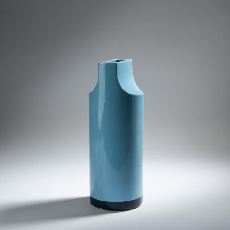 Hauptbild zu Objekt, Vase aus der Serie 'Ceramiche a Fischietto', 1962, Ettore Sottsass, Habitat, Italien, 152A 133