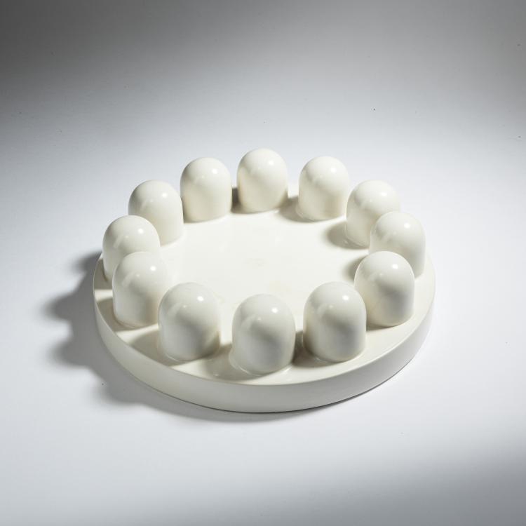 Bild 1 zu Objekt, Fruchtschale 'Sugar' aus der Serie 'Indian Memories', 1972, Ettore Sottsass, Alessio Sarri, Sesto Fiorentino, 152A 144