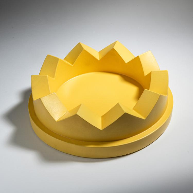 Bild 1 zu Objekt, 'Camomilla' fruit bowl from the 'Indian Memories' series, 1972, Ettore Sottsass, Alessio Sarri, Sesto Fiorentino, 152A 145