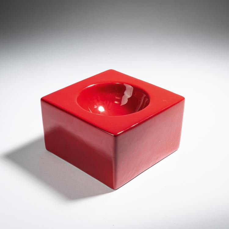 Hauptbild zu Objekt, Ashtray '444', 1962/63, Ettore Sottsass, Societ&agrave; Ceramica Toscana, Figline; Il Sestante, Mailand, 152A 134
