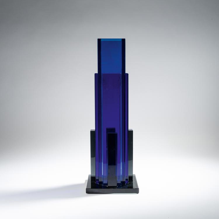 Hauptbild zu Objekt, Vase '2666' aus der Serie 'Oggetti', 1980, Ettore Sottsass, Fontana Arte, Mailand, 152A 101