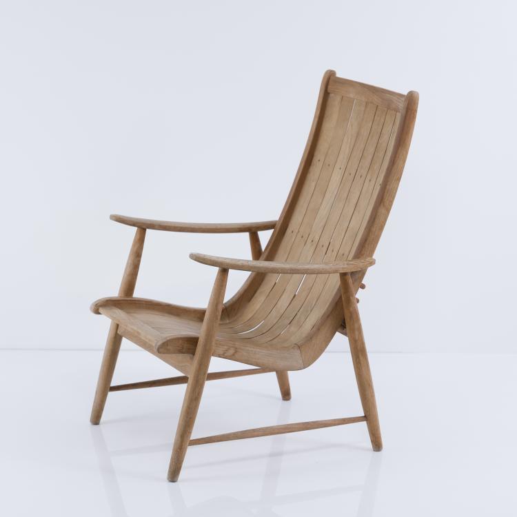 Bild 13 zu Objekt, Lounge chair, 1950, Jacob M&uuml;ller, M&uuml;ller, Jacob; Wohnbedarf AG, Z&uuml;rich, 152B 411