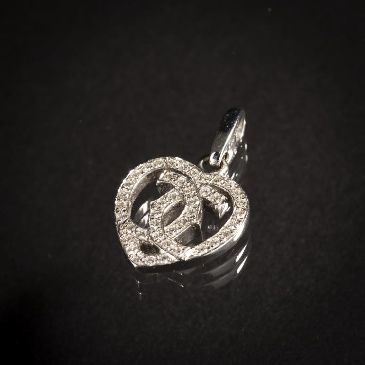 Bild 1 zu Objekt, Herzanh&auml;nger mit doppeltem 'C', 1990er Jahre, Cartier, 154C 354