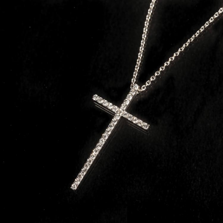 Bild 1 zu Objekt, Chain with a cross pendant, 1990s, Tiffany & Co., 154C 359