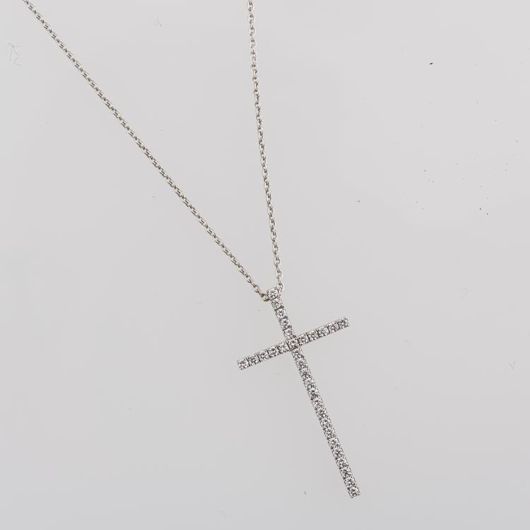 Bild 3 zu Objekt, Chain with a cross pendant, 1990s, Tiffany & Co., 154C 359