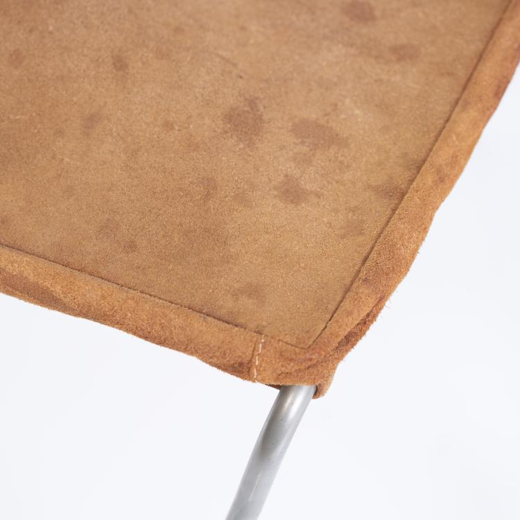 Bild 4 zu Objekt, Set of two lounge chairs and one stool 'Bachelor chair' - '3350', 1953, Verner Panton, Hansen, Fritz, Kopenhagen, 152B 427