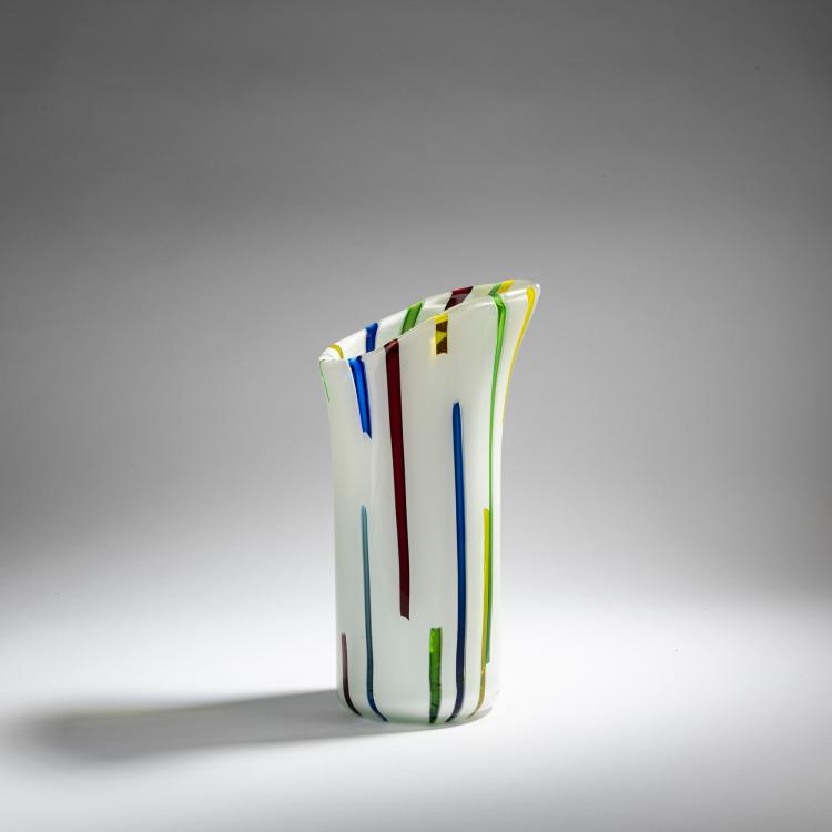 Bild 3 zu Objekt, 'A canne' vase, c. 1956, Anzolo Fuga, A.Ve.M., Murano, 152C 753