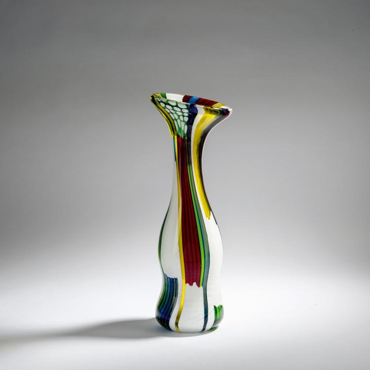 Hauptbild zu Objekt, 'Finestra' vase, c. 1960, Anzolo Fuga, A.Ve.M., Murano, 152C 755