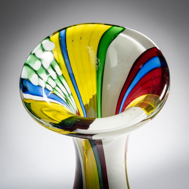Bild 3 zu Objekt, 'Finestra' vase, c. 1960, Anzolo Fuga, A.Ve.M., Murano, 152C 755