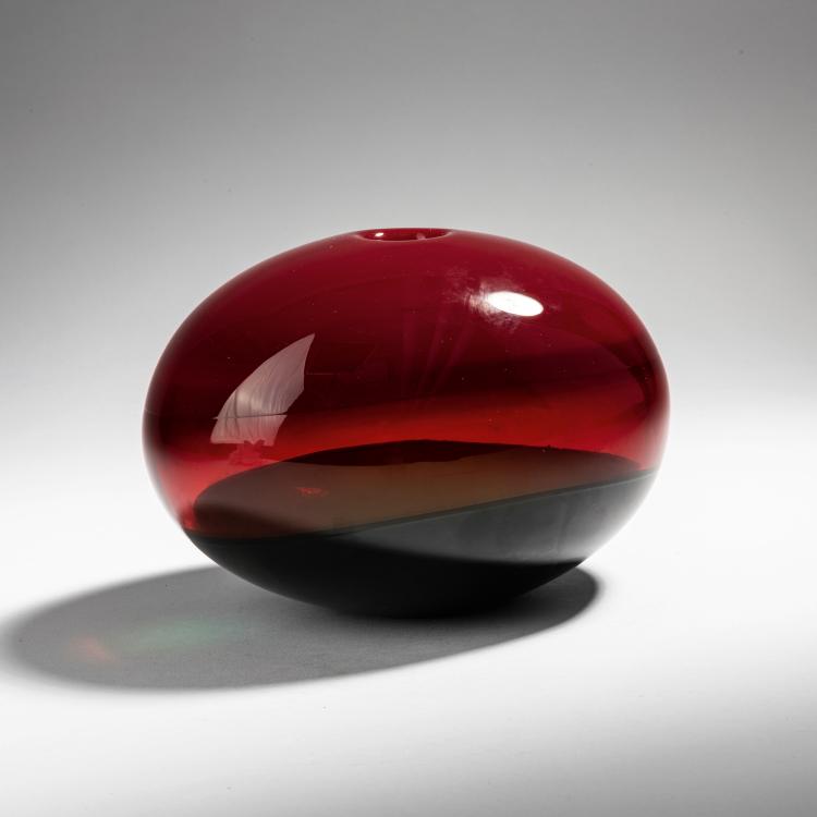Hauptbild zu Objekt, Vase 'Doppio incalmo', 1995, Timo Sarpaneva, Venini & C., Murano, 152C 683