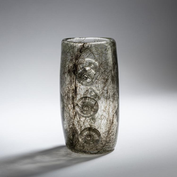 Bild 1 zu Objekt, 'Crepuscolo' vase, 1938, Ercole Barovier, Ferro Toso Barovier, Murano oder Barovier & Toso, Murano, 152C 695