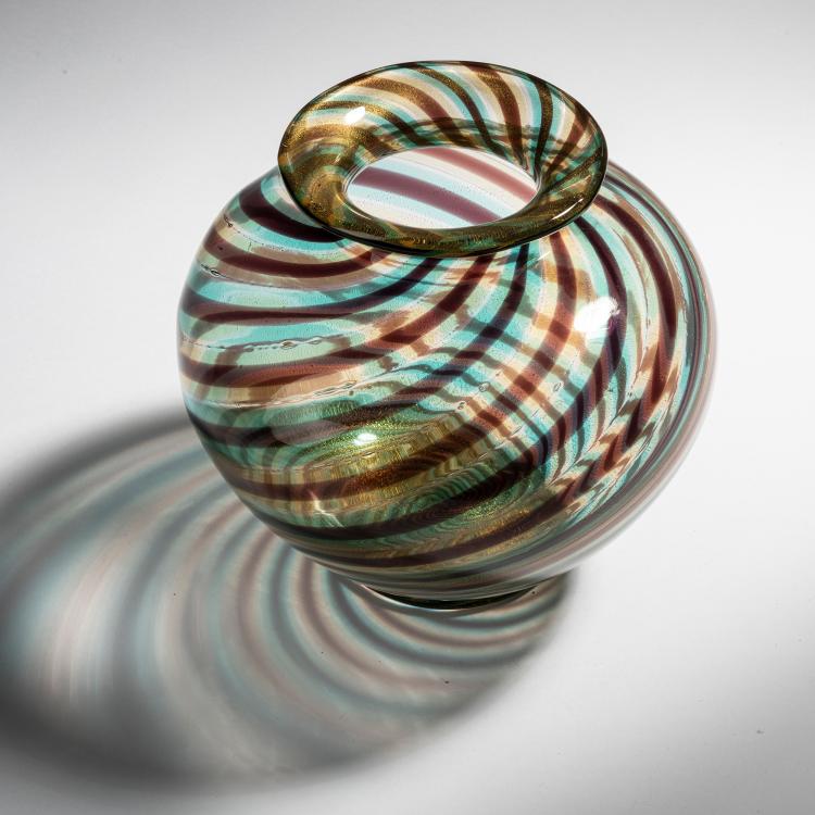 Bild 2 zu Objekt, Vase 'Spira aurata', um 1966, Ercole Barovier, Barovier & Toso, Murano, 152C 731