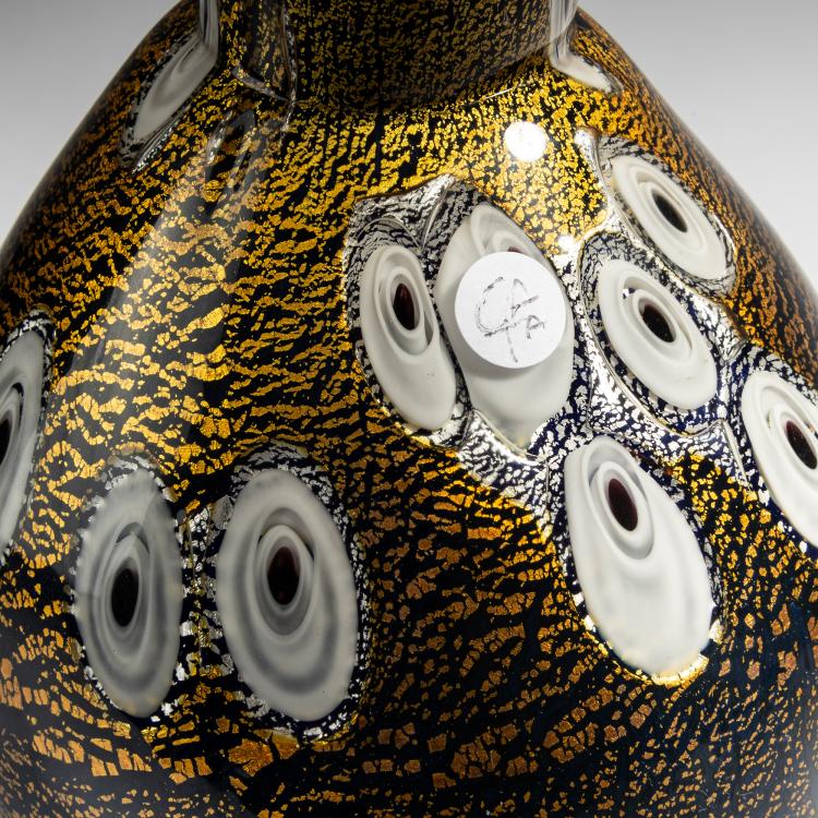 Bild 3 zu Objekt, Vase 'Reazioni policrome', um 1950, Giulio Radi, A.Ve.M., Murano, 152C 743