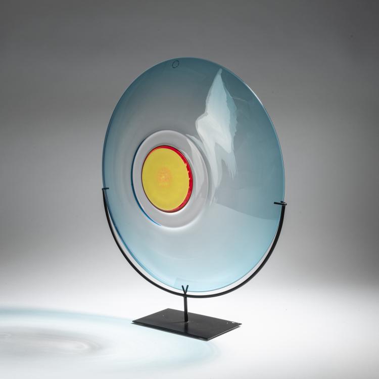 Bild 4 zu Objekt, 'Il Moro di Venezia' plate, 1992, Raoul Gardini, Venini & C., Murano, 152C 681