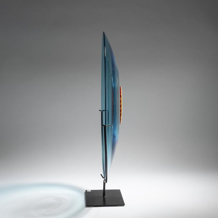 Bild 5 zu Objekt, 'Il Moro di Venezia' plate, 1992, Raoul Gardini, Venini & C., Murano, 152C 681