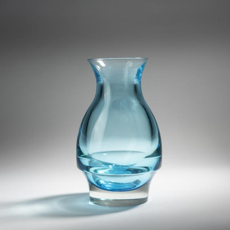 Hauptbild zu Objekt, 'Sommerso' vase, c. 1968, Mario Pinzoni, Seguso Vetri d'Arte, Murano, 152C 788