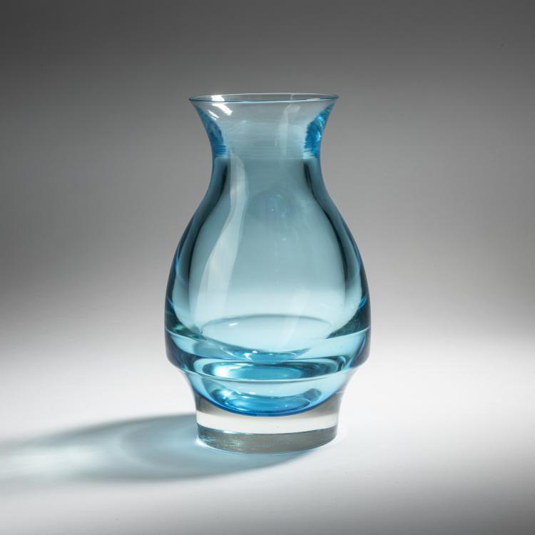 Bild 1 zu Objekt, 'Sommerso' vase, c. 1968, Mario Pinzoni, Seguso Vetri d'Arte, Murano, 152C 788