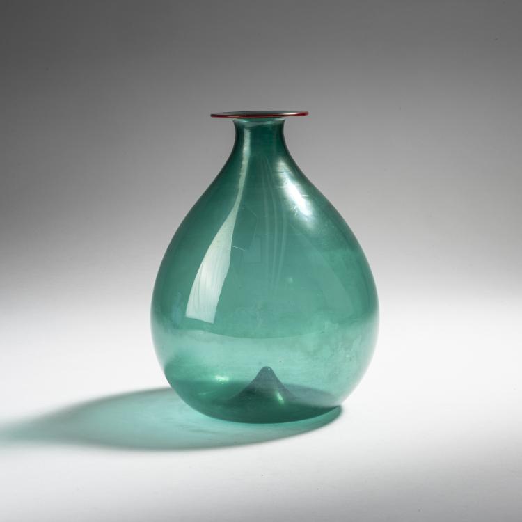 Hauptbild zu Objekt, Vase, 1921-25, Vittorio Zecchin, Cappellin, M.V.M., Murano, 152C 607
