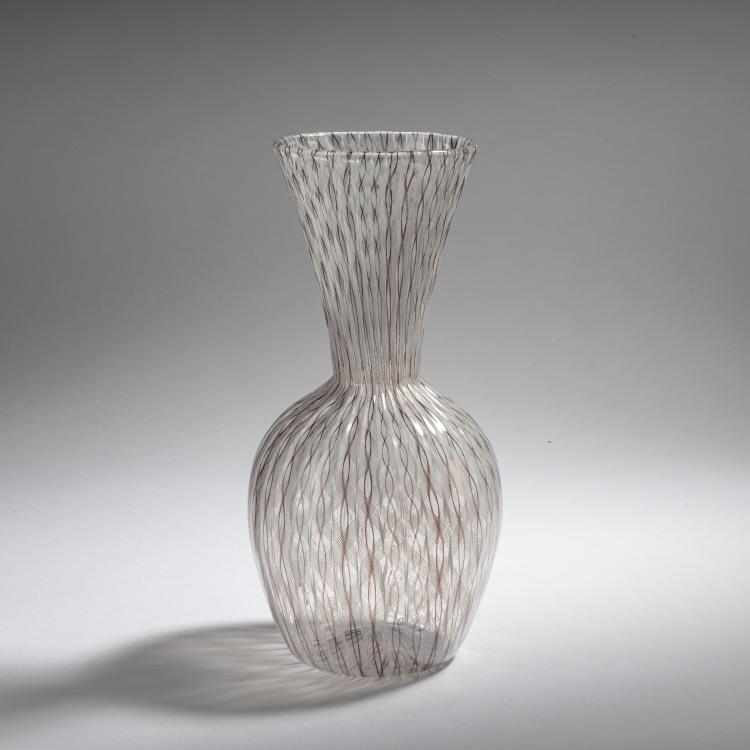 Bild 1 zu Objekt, Vase 'Zanfirico', um 1951, Paolo Venini, Venini & C., Murano, 152C 648