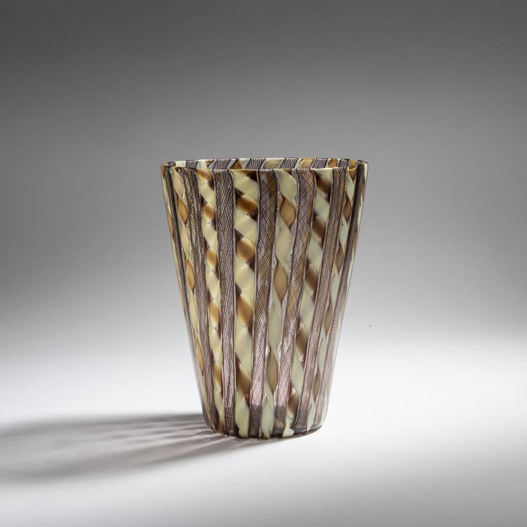 Hauptbild zu Objekt, Vase 'Zanfirico', 1950, Paolo Venini, Venini & C., Murano, 152C 636