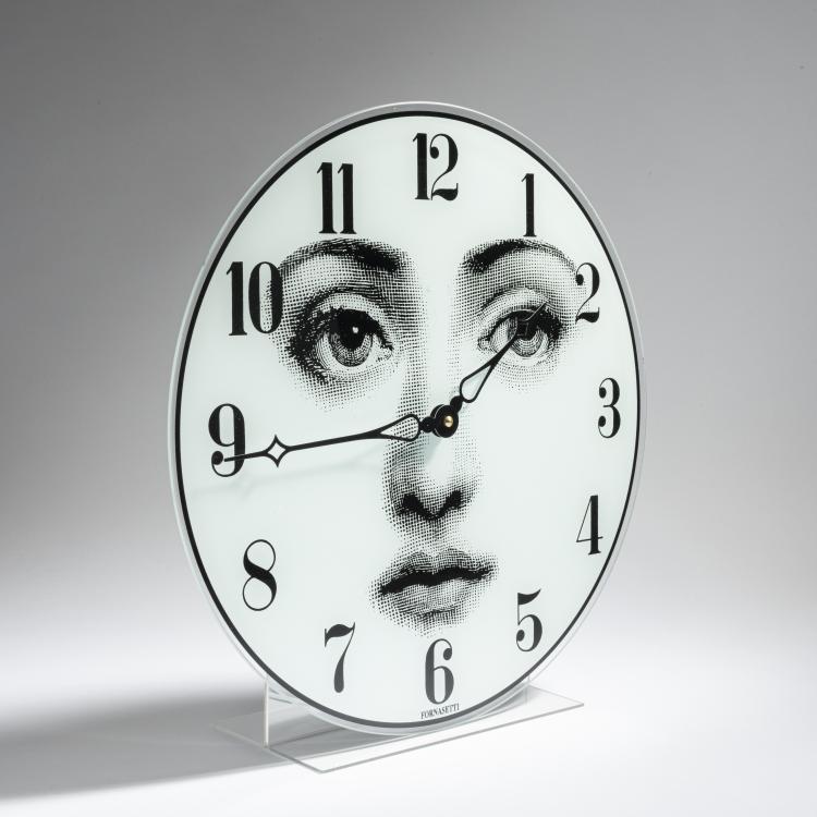 Bild 1 zu Objekt, Wall clock 'Viso', 1990/2000s, Barnaba Fornasetti, Fornasetti, Mailand, 152A 234