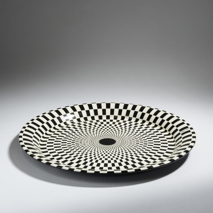 Bild 1 zu Objekt, Tray 'Egocentrismo', 1950s, Piero Fornasetti, Fornasetti, Mailand, 152A 207