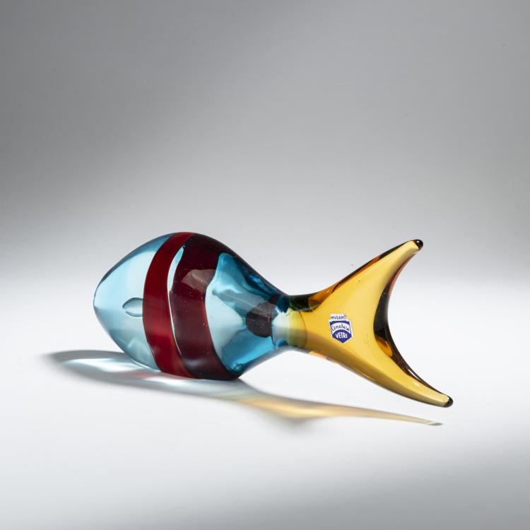 Hauptbild zu Objekt, Fish, c. 1962, Antonio Da Ros, Cenedese, Gino, Murano, 152C 821