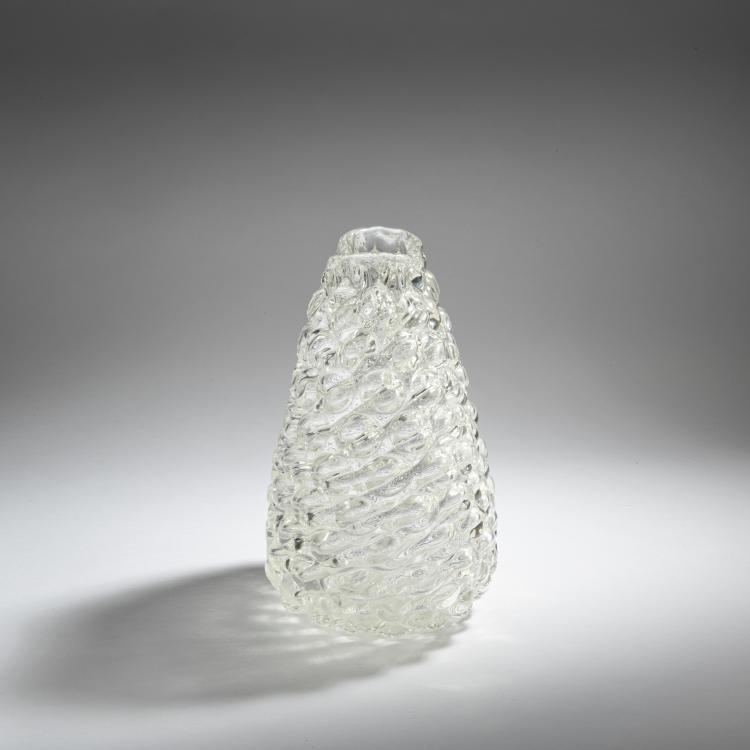 Bild 2 zu Objekt, 'Cristallo ottico' vase, 1939, Flavio Poli, Seguso Vetri d'Arte, Murano, 152C 767