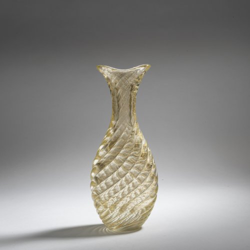 Vase 'Incrociato oro', 1958