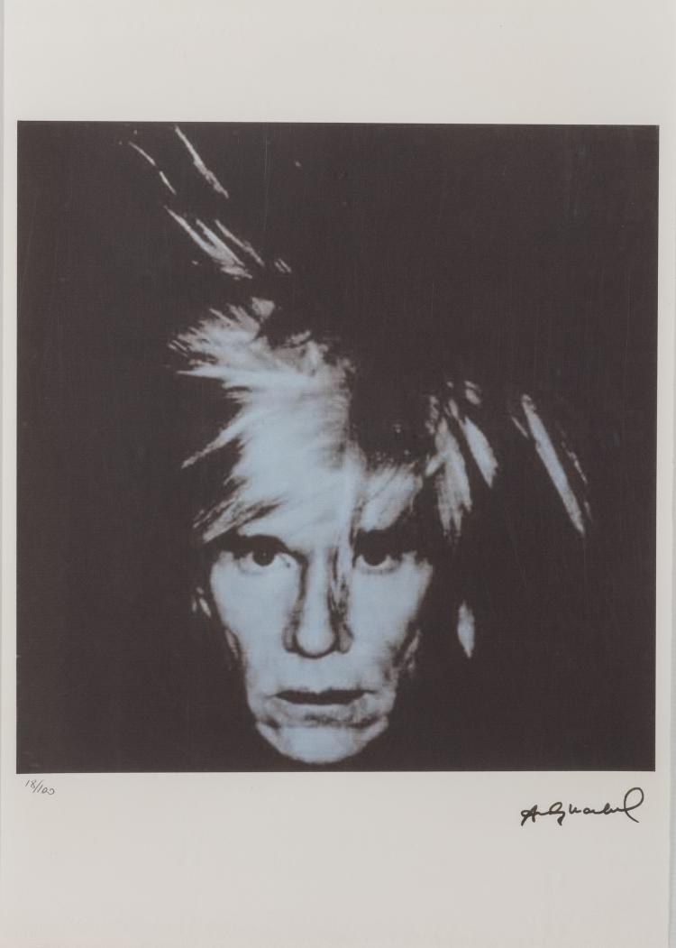 Hauptbild zu Objekt, Self-portrait, after 1986, Andy Warhol, 154D 570