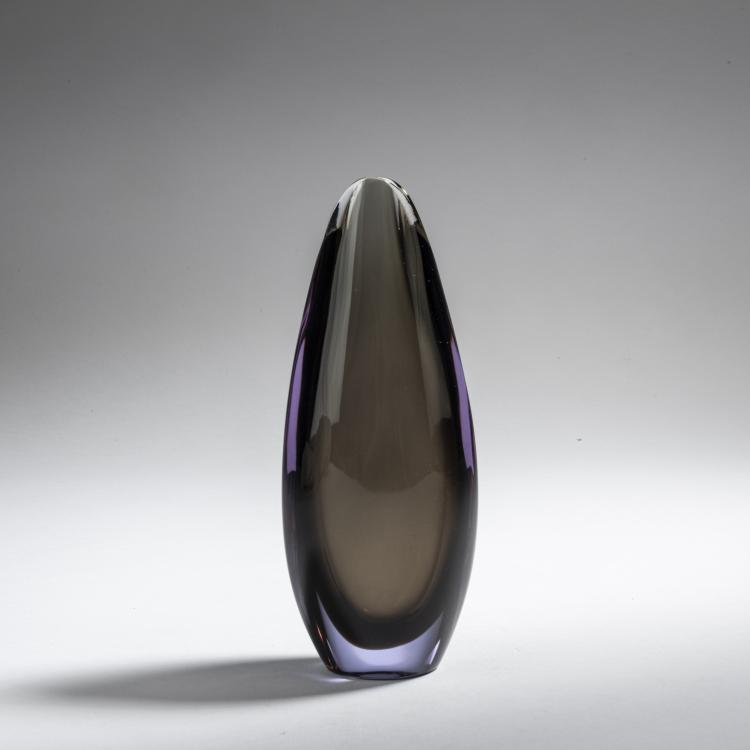 Hauptbild zu Objekt, Vase 'Valva', 1957, Flavio Poli, Seguso Vetri d'Arte, Murano, 152C 778