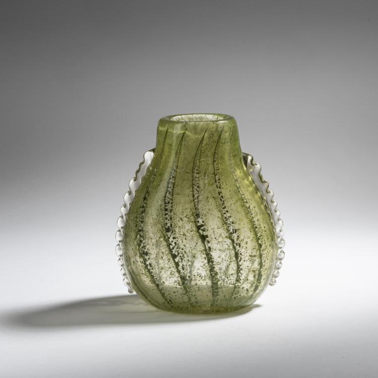Hauptbild zu Objekt, 'Gemmato' vase, c. 1936, Ercole Barovier, Barovier & Toso, Murano, 152C 692