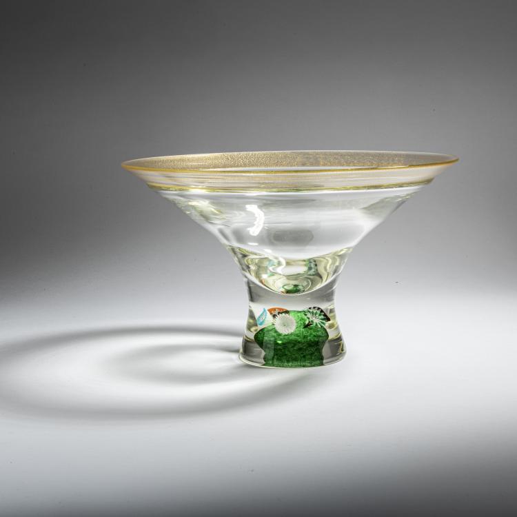 Hauptbild zu Objekt, Schale 'Paperweight', um 1956, Toso, Fratelli, Murano, 152C 807