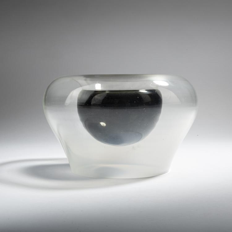Hauptbild zu Objekt, Vase, c. 1966, Angelo Mangiarotti, Vetreria Vistosi, Murano, 152A 97