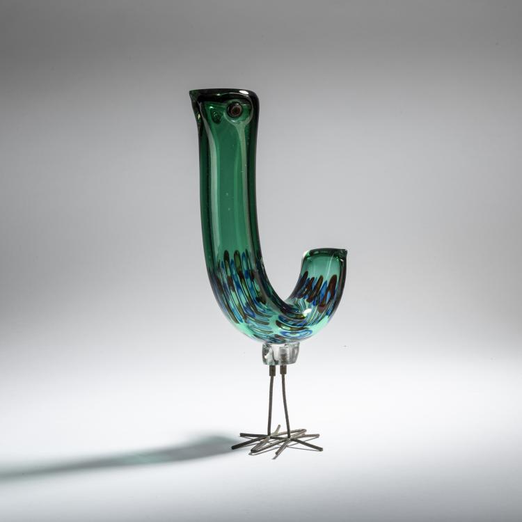 Hauptbild zu Objekt, Vogel 'Pulcino', 1962, Alessandro Pianon, Vistosi, Murano, 152C 860