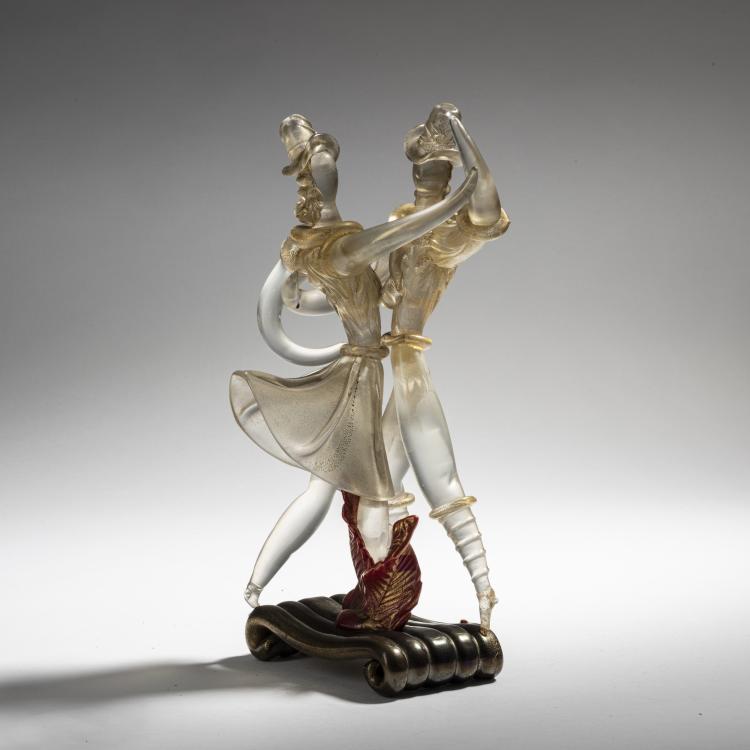 Bild 4 zu Objekt, Dancing couple, 1936, Flavio Poli, Seguso Vetri d'Arte, Murano, 152C 757