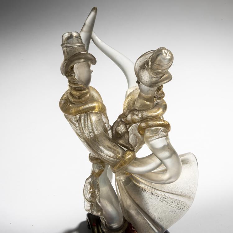 Bild 5 zu Objekt, Dancing couple, 1936, Flavio Poli, Seguso Vetri d'Arte, Murano, 152C 757