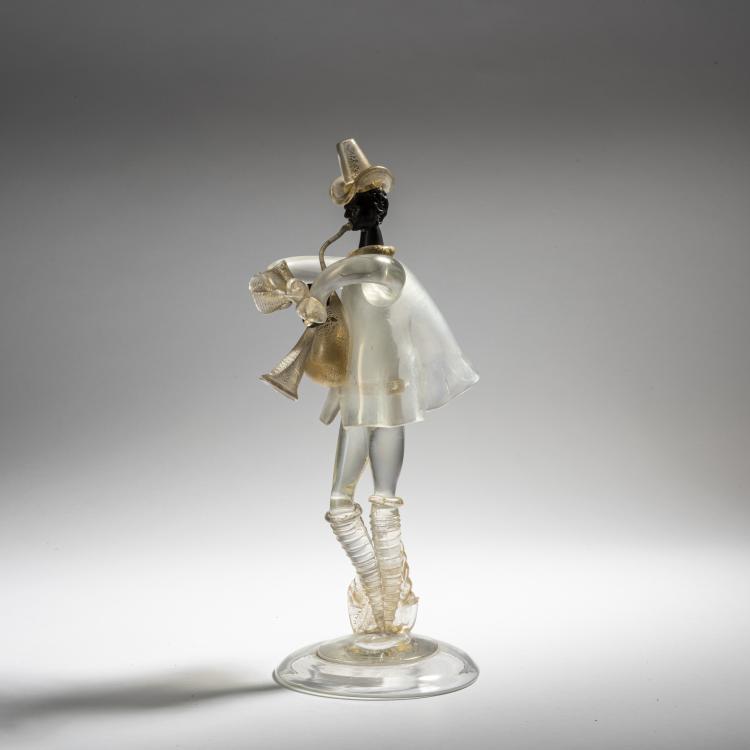 Bild 2 zu Objekt, Bagpiper, c. 1946, Flavio Poli, Seguso Vetri d'Arte, Murano, 152C 771
